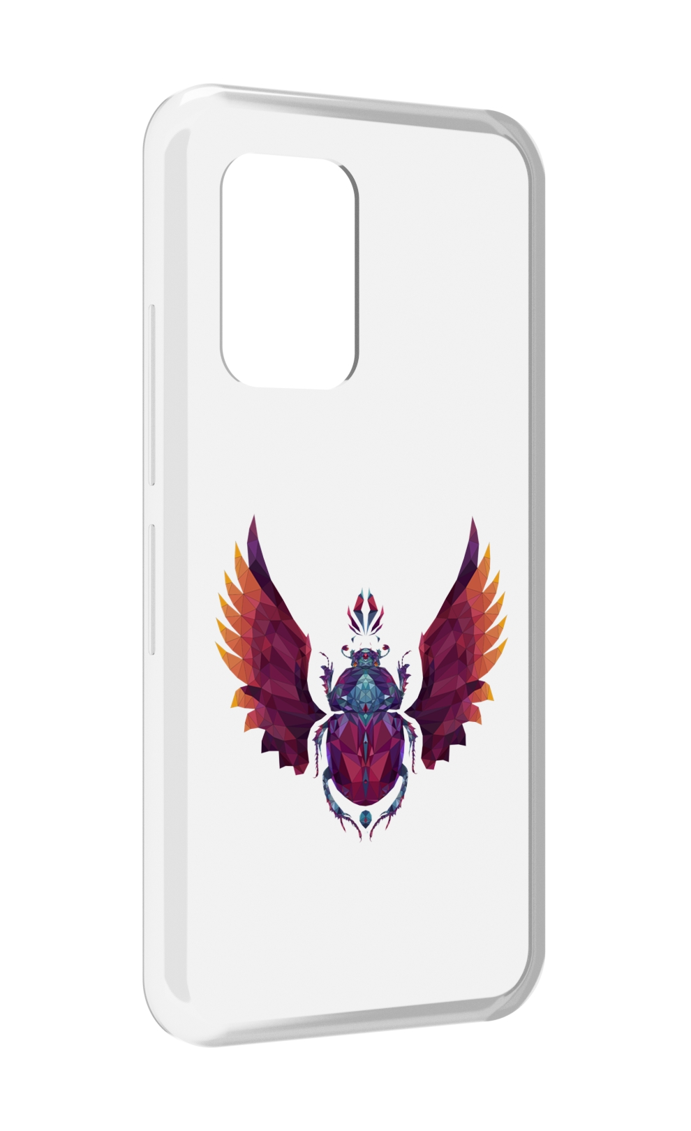 

Чехол MyPads алмазный скоробей для UMIDIGI Bison GT, Прозрачный, Tocco