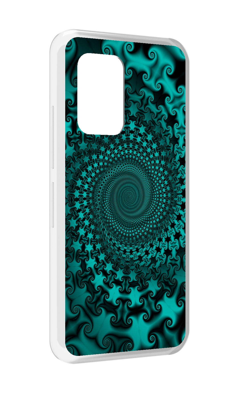 

Чехол MyPads зеленый-гипноз для UMIDIGI Bison GT, Прозрачный, Tocco