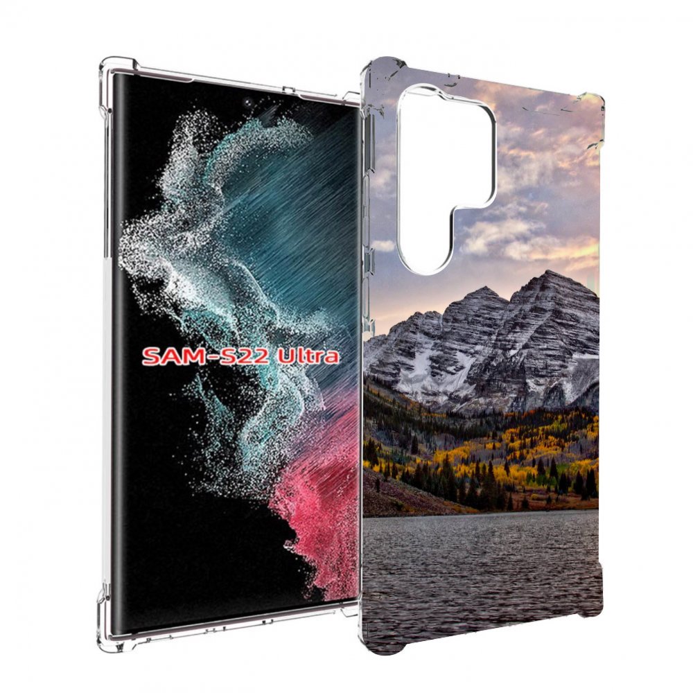 

Чехол MyPads горы-колорадо для Samsung Galaxy S23 Ultra, Прозрачный, Tocco