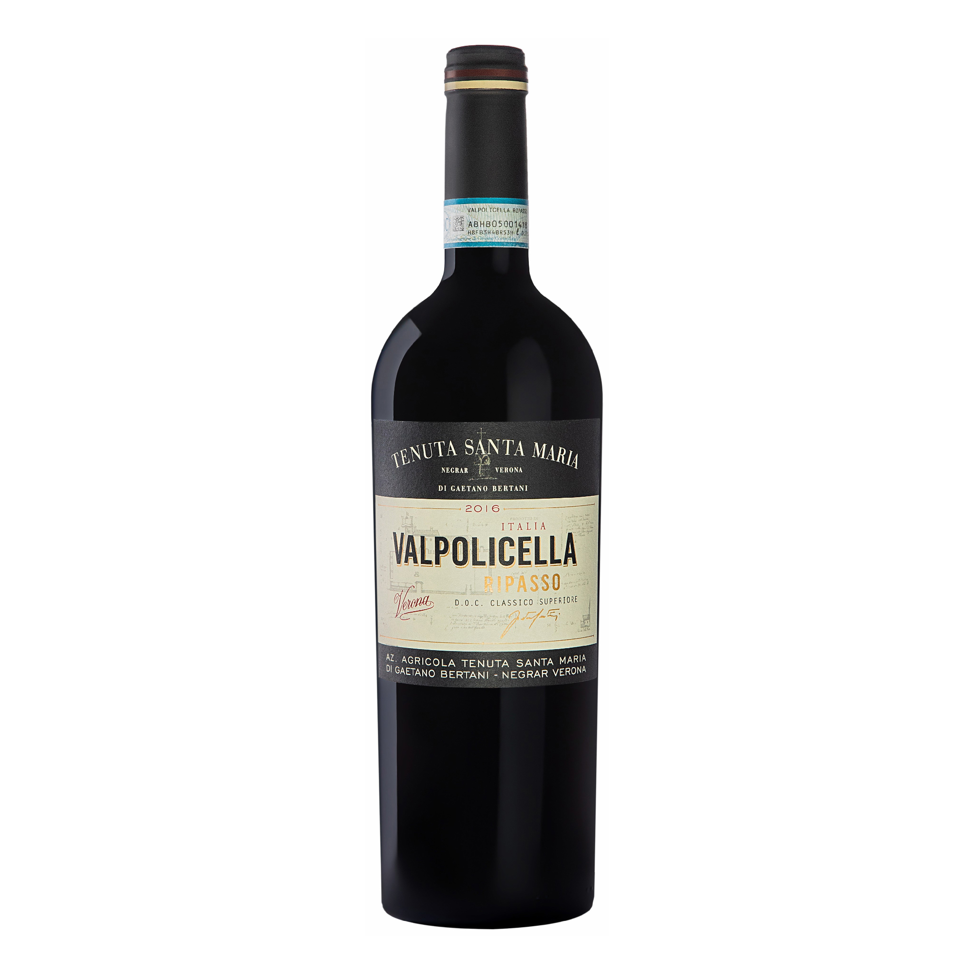 

Вино Valpolicella Ripasso Classico Superiore красное сухое 13,5% 0,75 л Италия