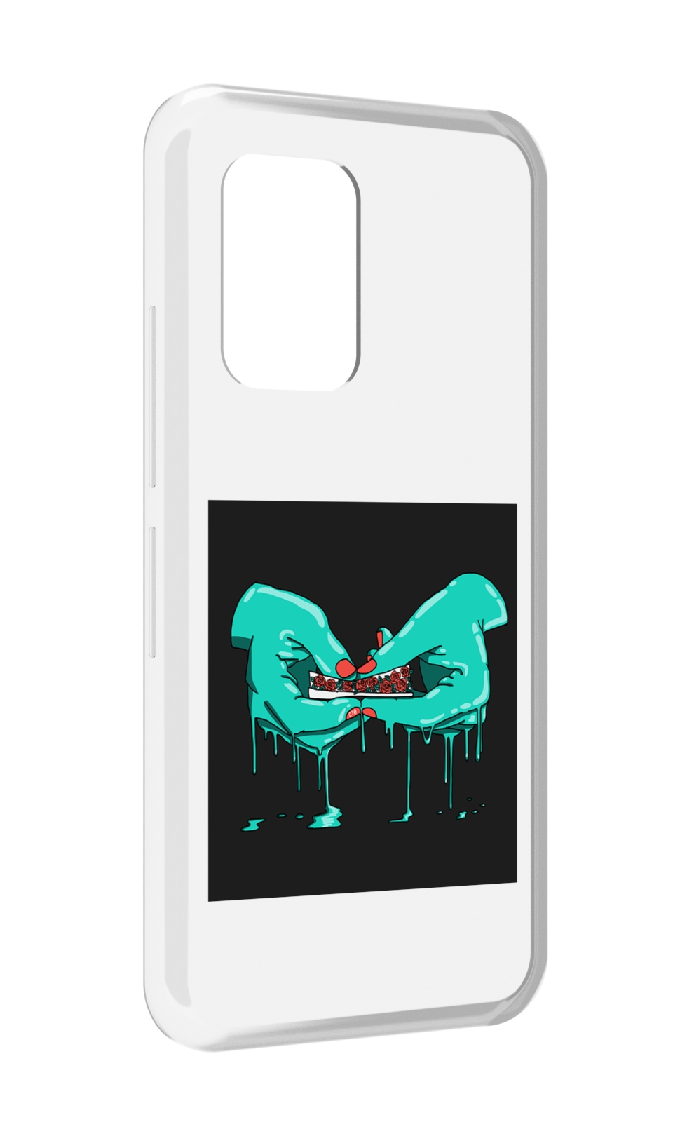 

Чехол MyPads закручиваю-розочки для UMIDIGI Bison GT, Прозрачный, Tocco