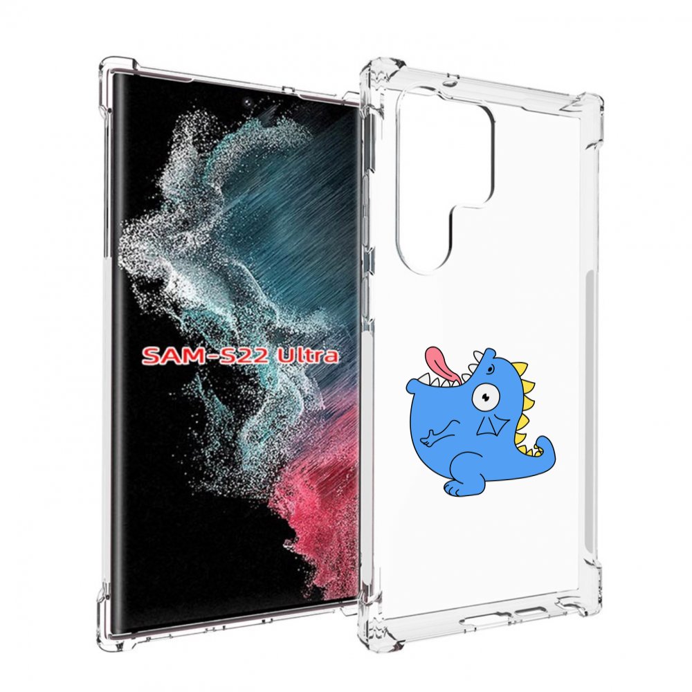 

Чехол MyPads голубая-рыбка для Samsung Galaxy S23 Ultra, Прозрачный, Tocco