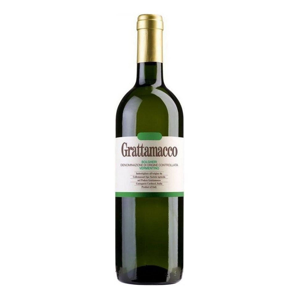 

Вино Grattamacco Vermentino белое сухое 14,5% 0,75 л Италия