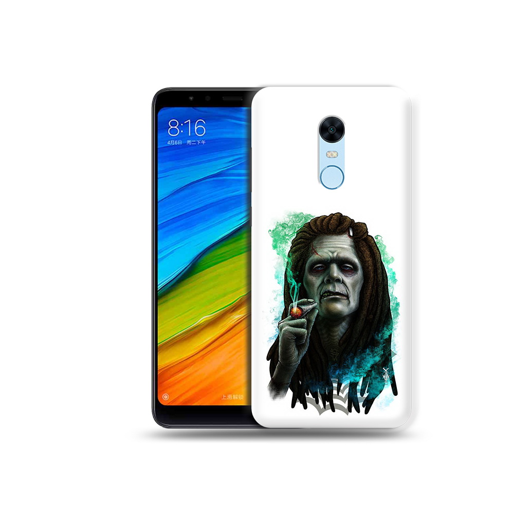 

Чехол MyPads Tocco для Xiaomi Redmi 5 Plus зеленый мужчина с сигаретой (PT94743.327.360), Прозрачный, Tocco
