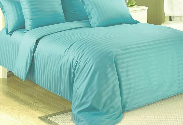 

Простыня Maktex из страйп-сатина 220x240 Бирюза 1х1, Простыни из страйп-сатина 125