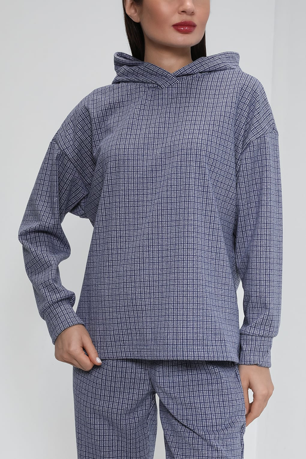 

Толстовка женская Belucci BL23041182CD синяя XS, Синий, BL23041182CD