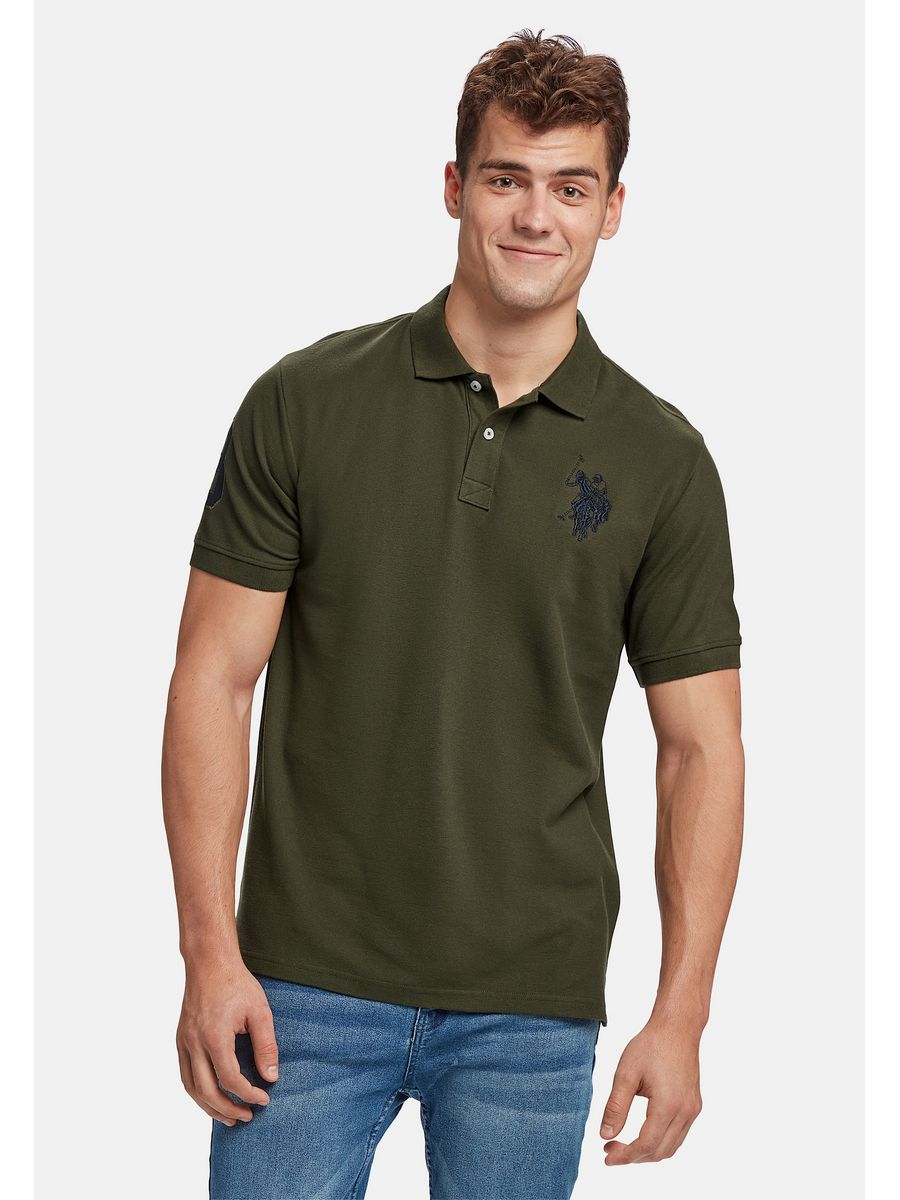 

Футболка мужская U.S. POLO Assn. US222P01P зеленая M, Зеленый, US222P01P