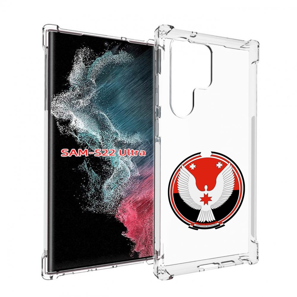 Чехол MyPads герб-удмуртия-ижевск для Samsung Galaxy S23 Ultra