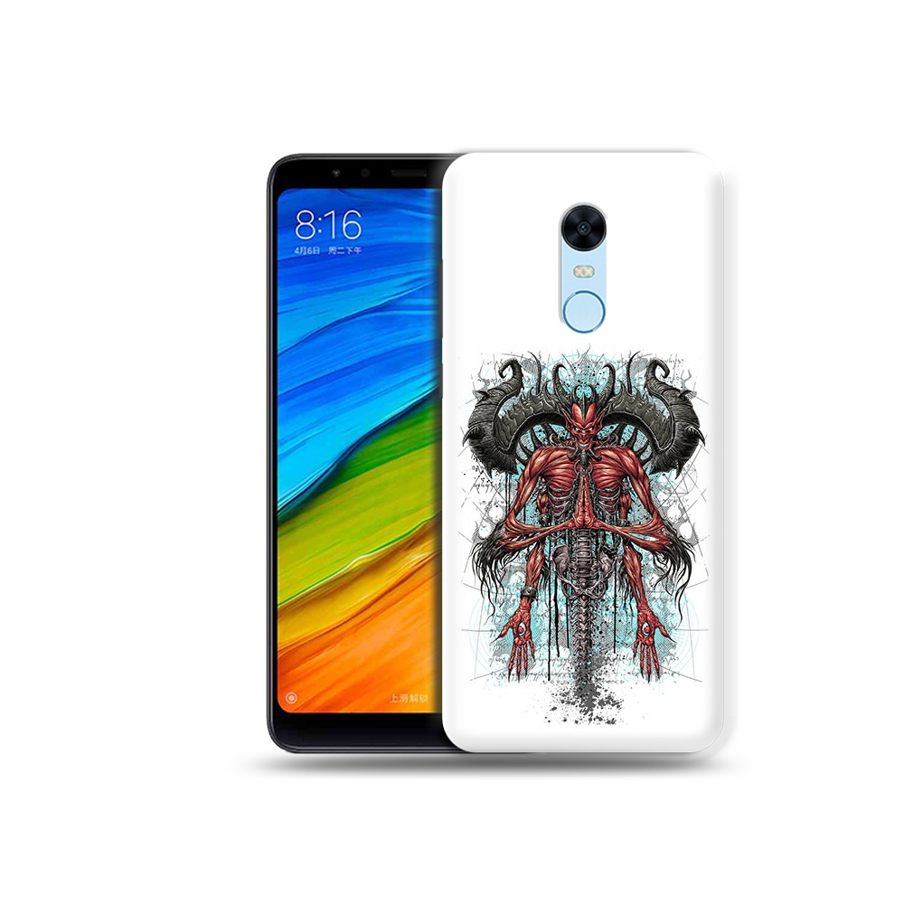 

Чехол MyPads Tocco для Xiaomi Redmi 5 Plus дьявол (PT94743.327.340), Прозрачный, Tocco