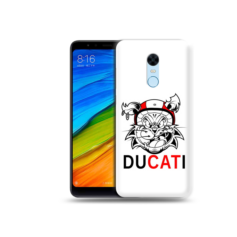 

Чехол MyPads Tocco для Xiaomi Redmi 5 Plus дукати (PT94743.327.339), Прозрачный, Tocco
