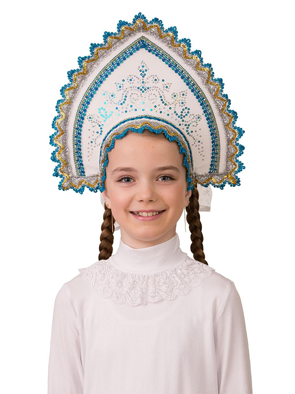 

Кокошник "Зимние узоры" (Цв: Разноцветный )
