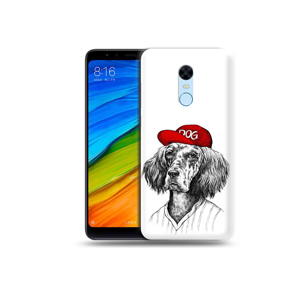 

Чехол MyPads Tocco для Xiaomi Redmi 5 Plus дог (PT94743.327.333), Прозрачный, Tocco