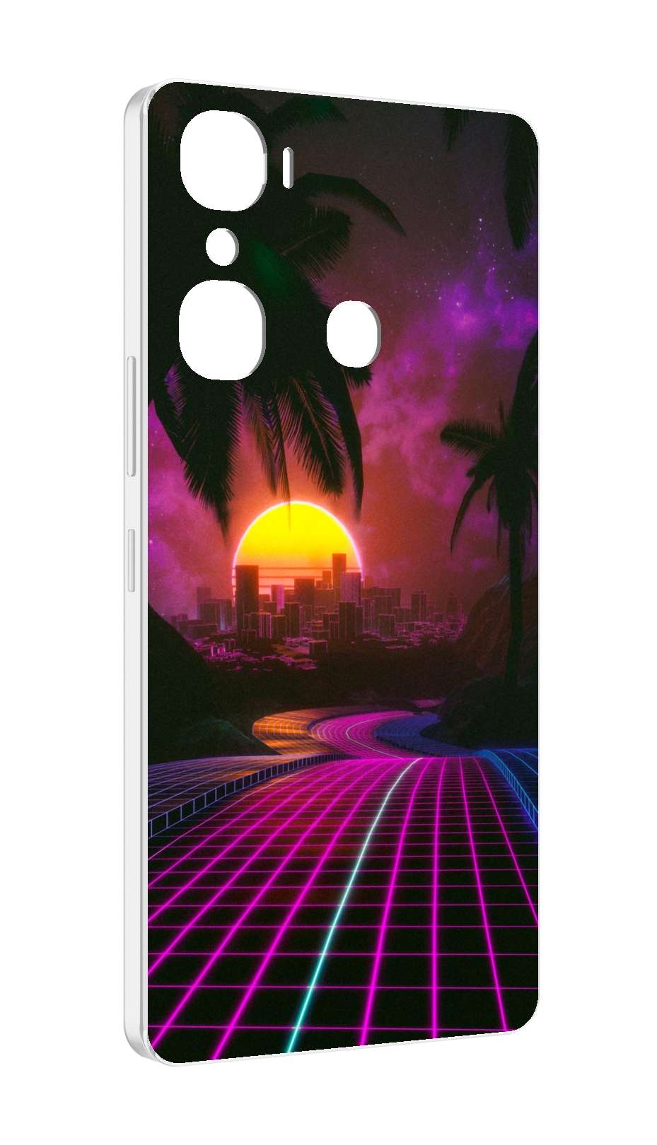 

Чехол MyPads хотлайнмайами 2 для Infinix Hot 12 Pro, Прозрачный, Tocco