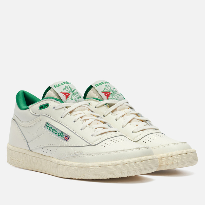 

Мужские кроссовки Reebok Club C Mid II Vintage бежевый, размер 42.5 EU, Club C Mid II Vintage