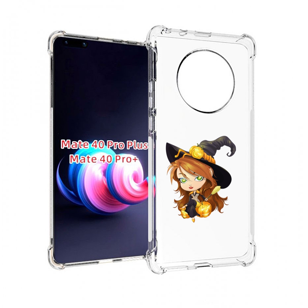 

Чехол MyPads Ведьмочка для Huawei Mate 40 Pro+ Plus, Прозрачный, Tocco
