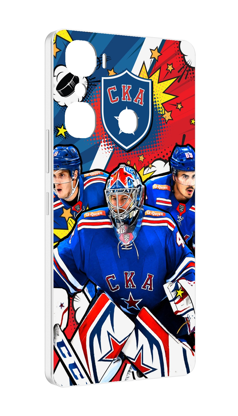

Чехол MyPads хк ска спб мужской для Infinix Hot 12 Pro, Прозрачный, Tocco