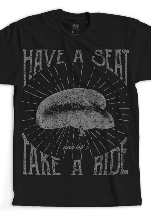 

Футболка унисекс NoBrand Have Seat черная M, Черный, Have Seat