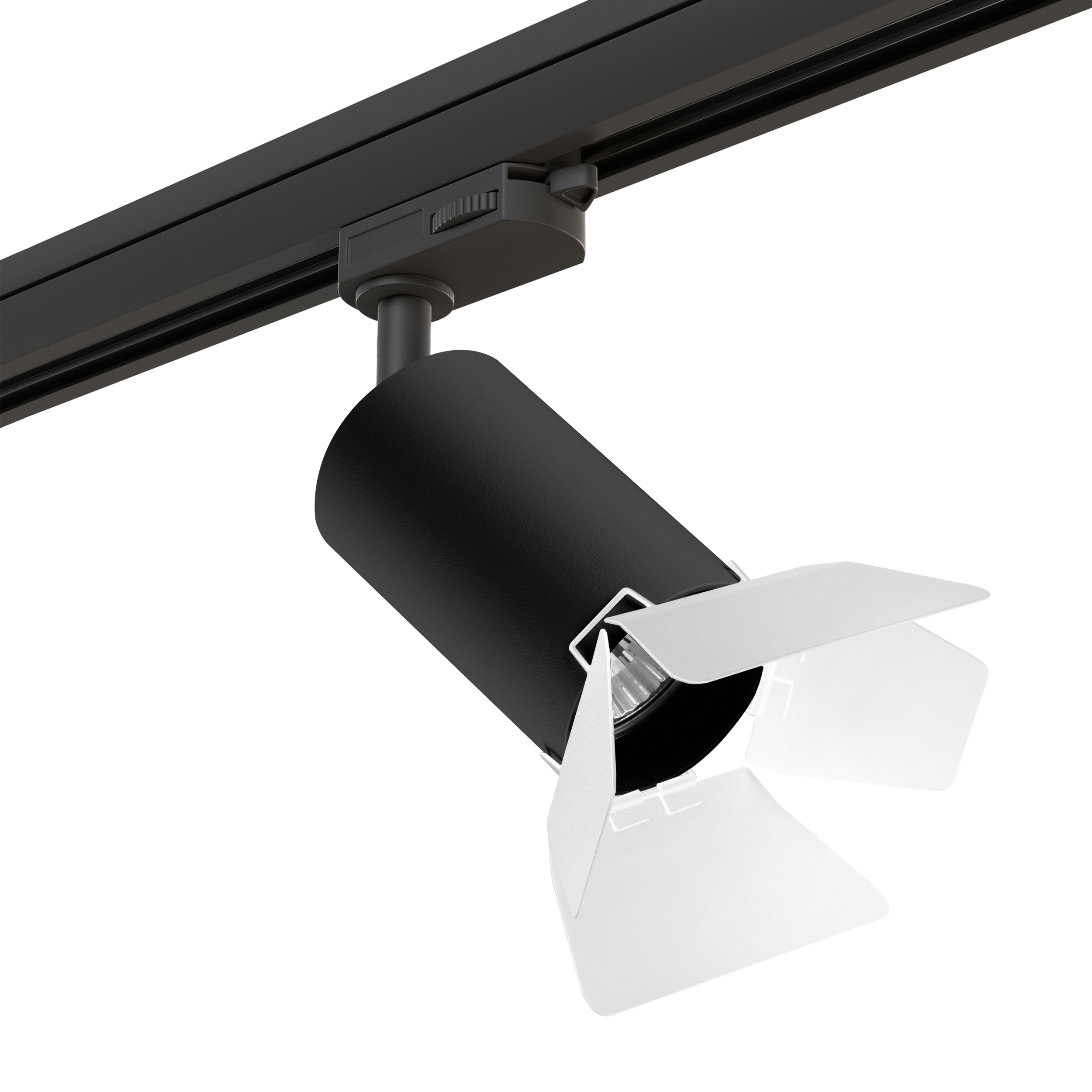 

Трековый светильник Lightstar Rullo R3T437436, Черный, GU10 50