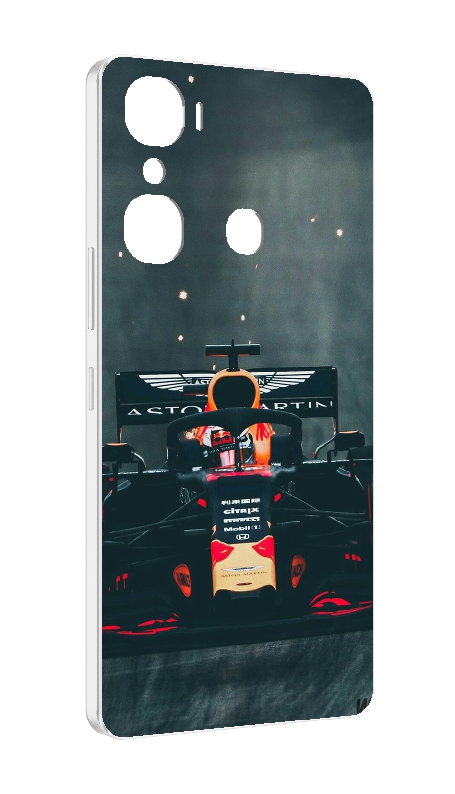 

Чехол MyPads формула 1 астон мартин для Infinix Hot 12 Pro, Прозрачный, Tocco