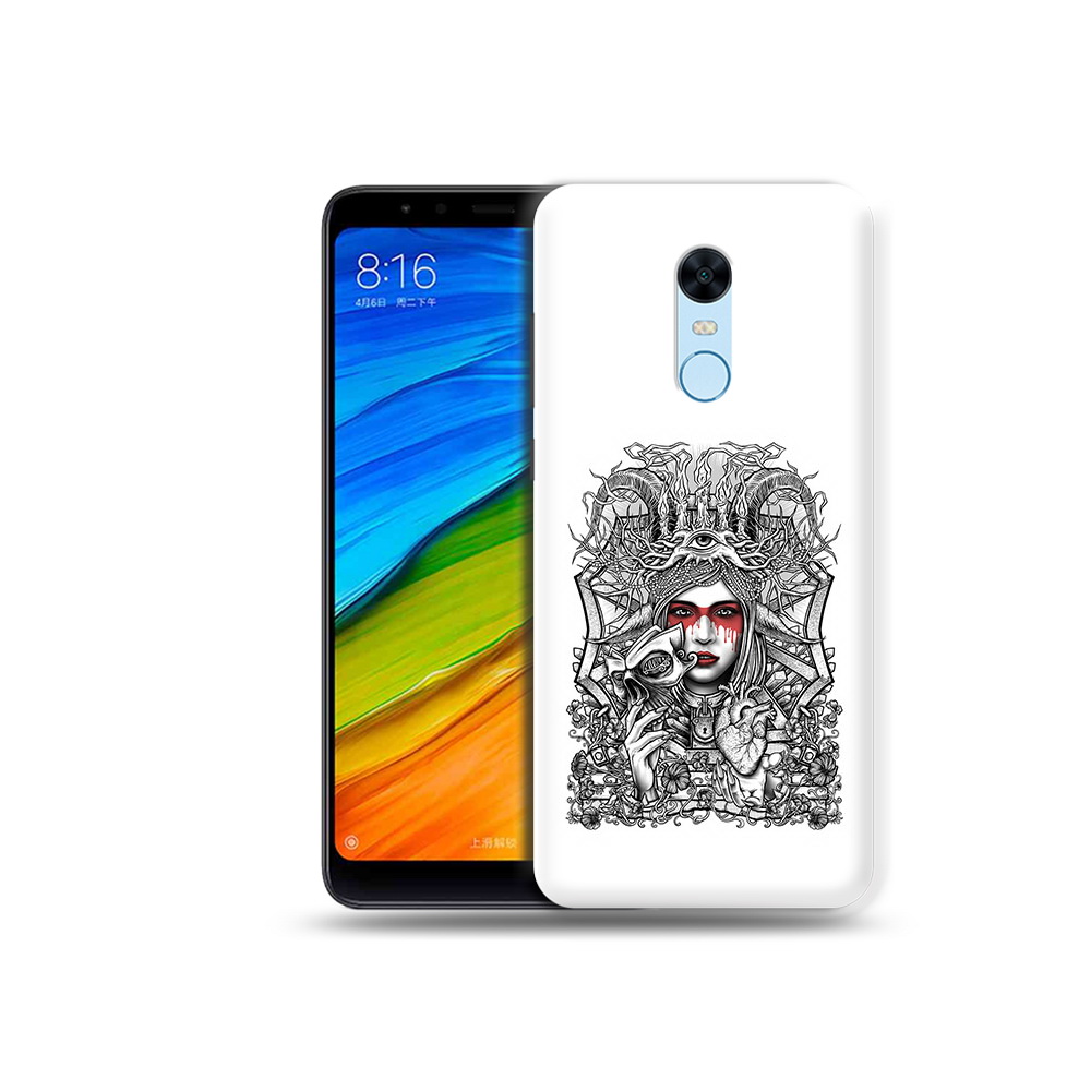 Чехол MyPads Tocco для Xiaomi Redmi 5 Plus грусная девушка (PT94743.327.302)