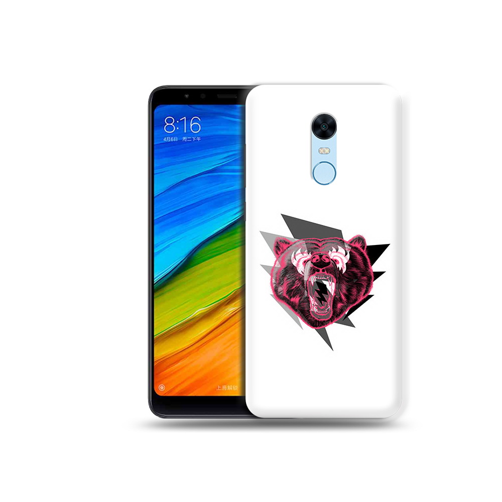 

Чехол MyPads Tocco для Xiaomi Redmi 5 Plus грозовой медведь (PT94743.327.301), Прозрачный, Tocco