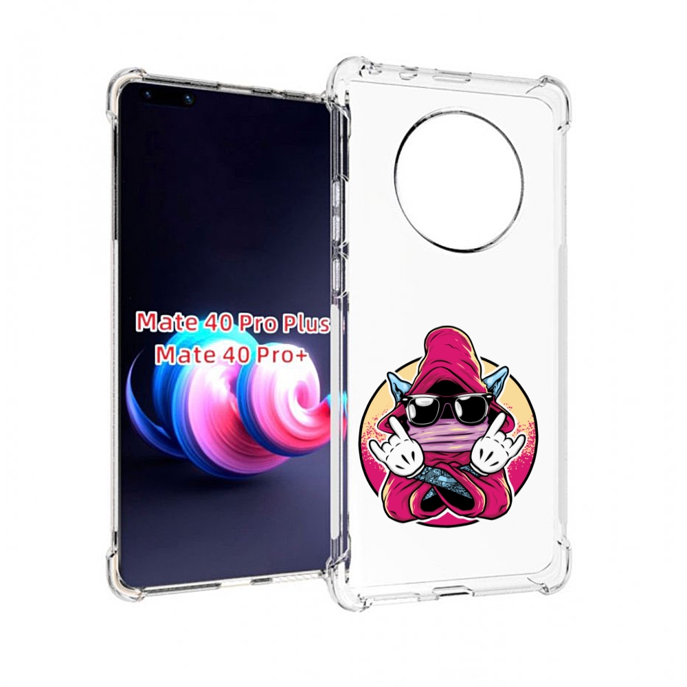 

Чехол MyPads йоу для Huawei Mate 40 Pro+ Plus, Прозрачный, Tocco