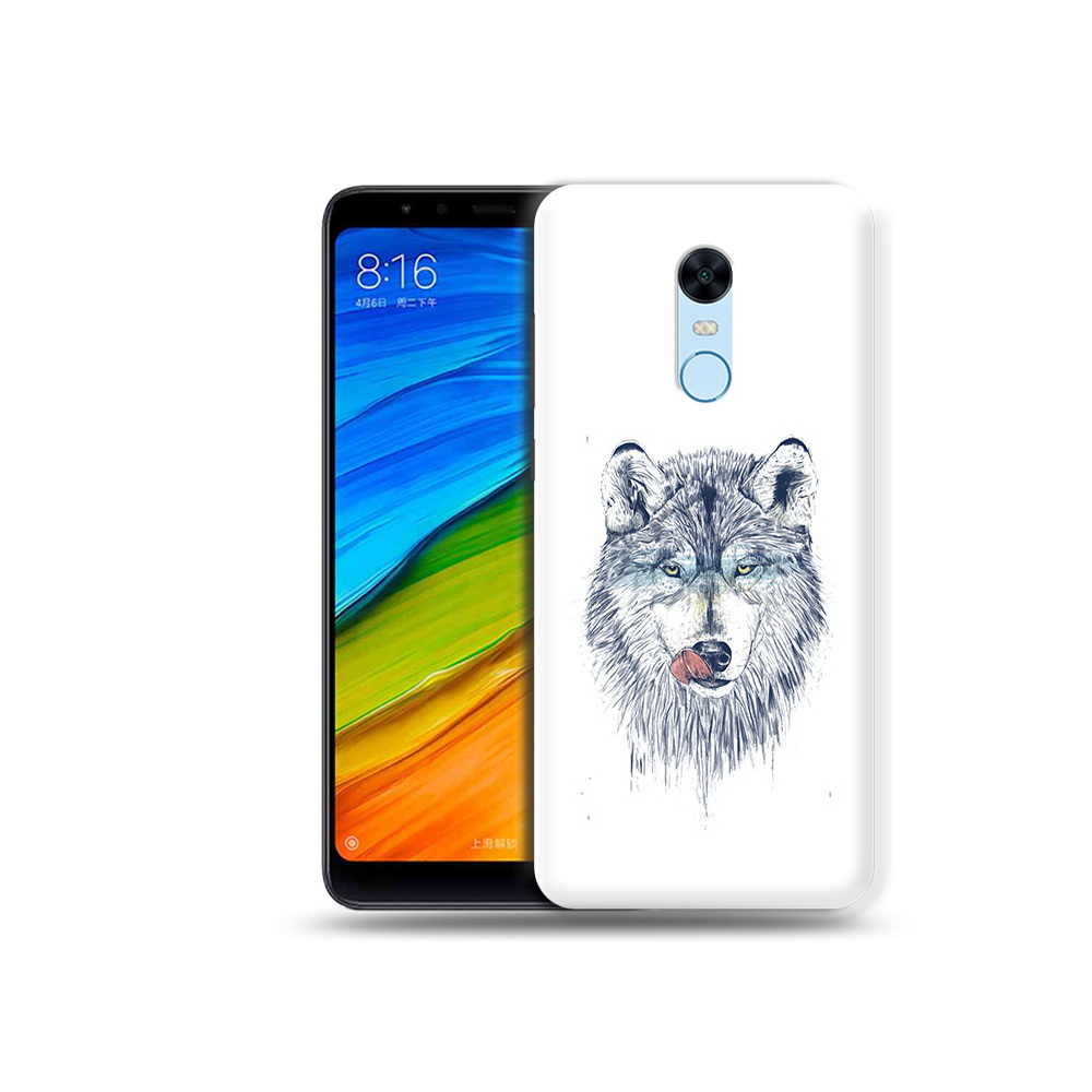 

Чехол MyPads Tocco для Xiaomi Redmi 5 Plus голодгый волк (PT94743.327.292), Прозрачный, Tocco
