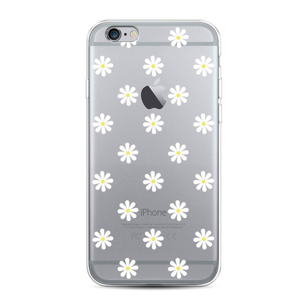 

Силиконовый чехол "Маленькие ромашки" на Apple iPhone 6S, 0104S50-8