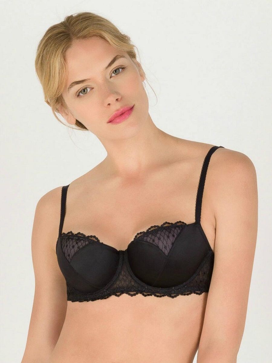 фото Бюстгальтер женский wonderbra w05g2 черный 75g