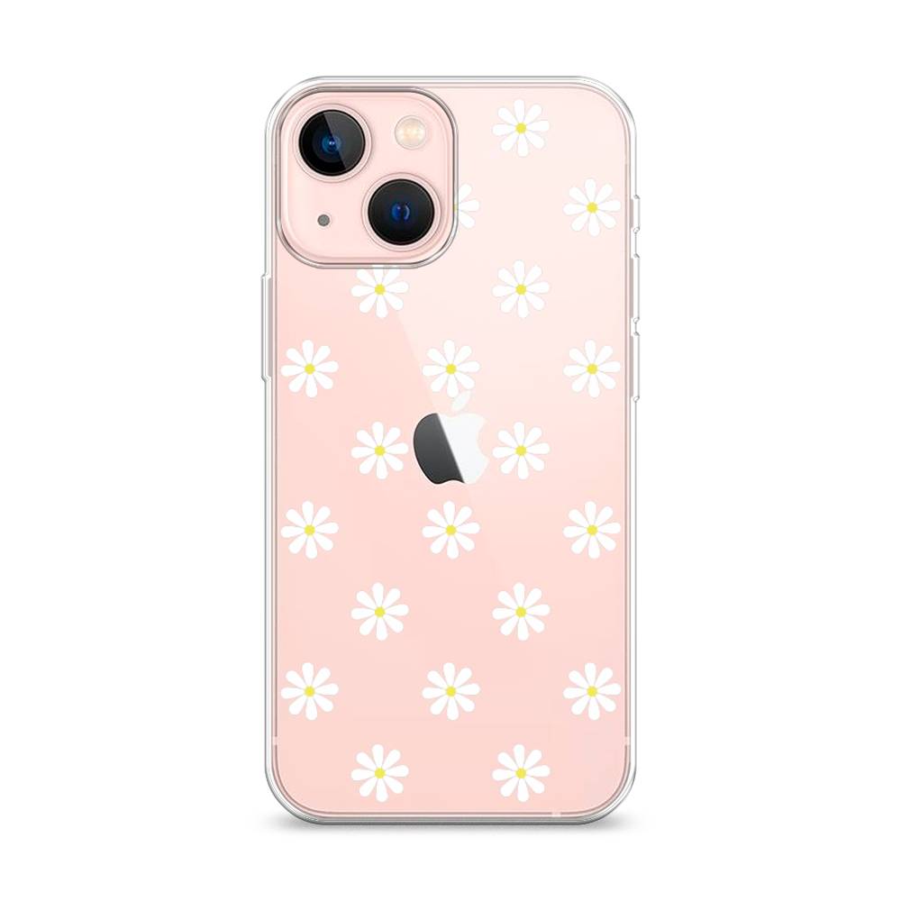 

Силиконовый чехол "Маленькие ромашки" на Apple iPhone 13 mini, 14150-8