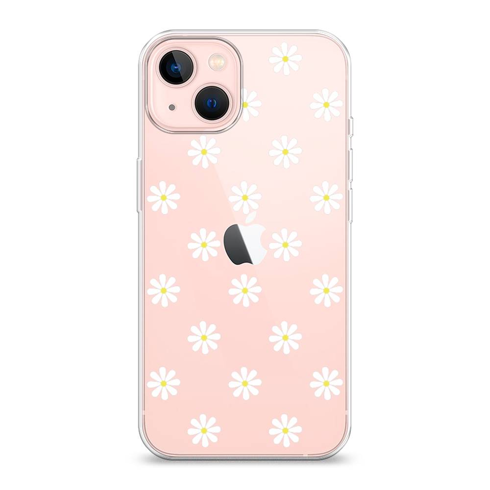 

Силиконовый чехол "Маленькие ромашки" на Apple iPhone 13, 14250-8