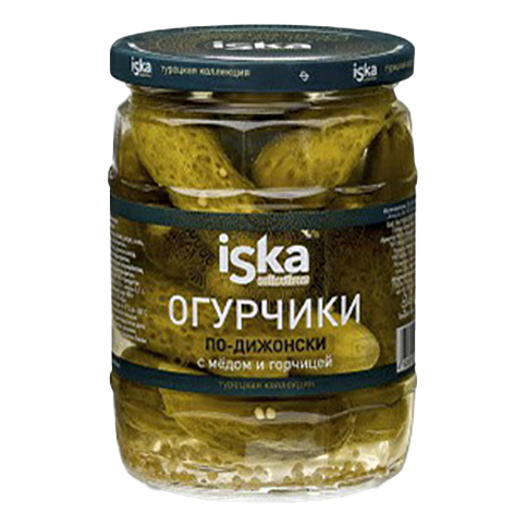 

Огурцы Iska По-дижонски маринованные 540 г