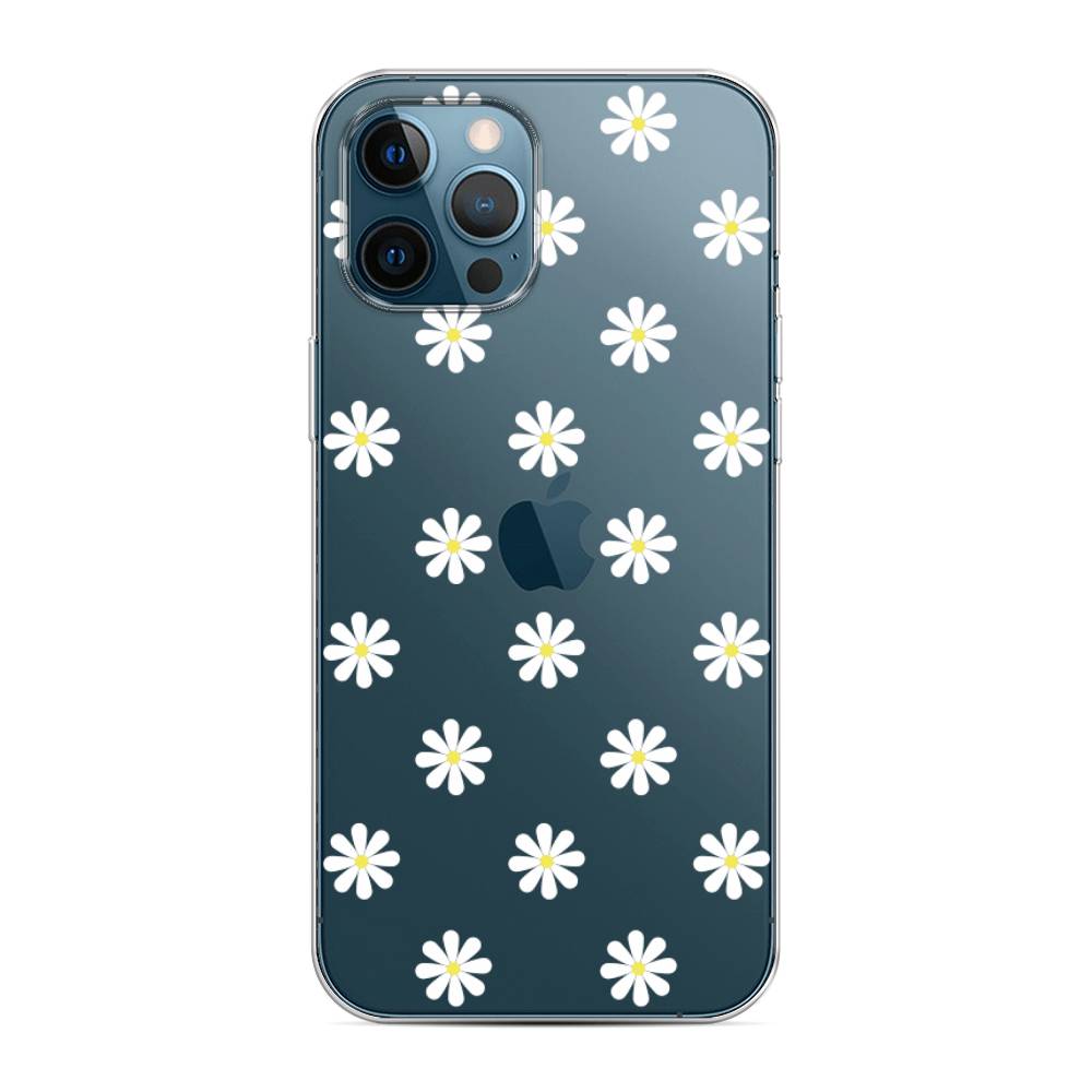 

Силиконовый чехол "Маленькие ромашки" на Apple iPhone 12 Pro Max, 12750-8