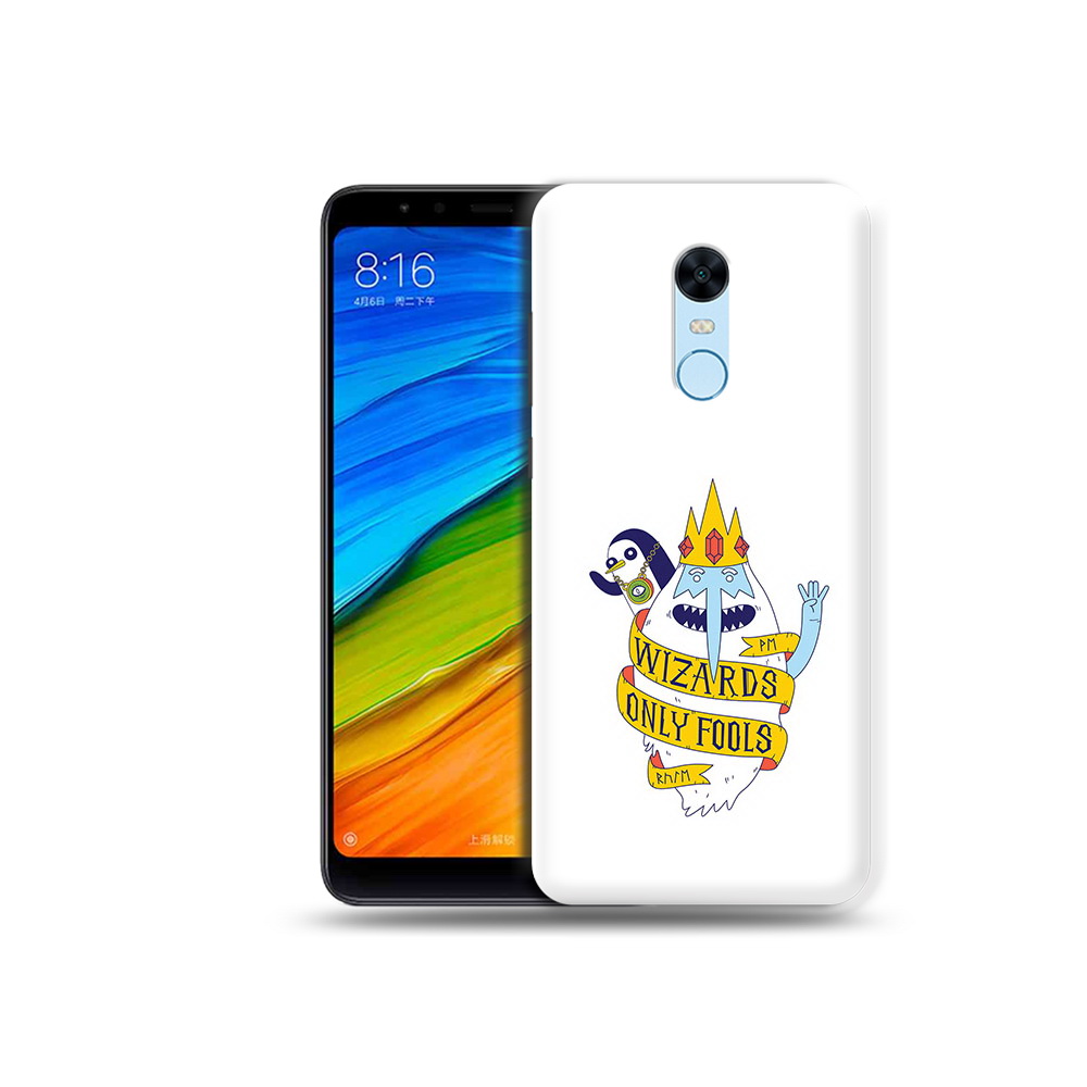 

Чехол MyPads Tocco для Xiaomi Redmi 5 Plus время приключений снежный король, Прозрачный, Tocco