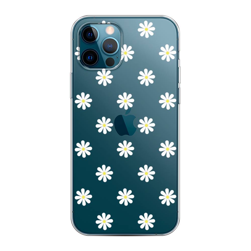 

Силиконовый чехол "Маленькие ромашки" на Apple iPhone 12 Pro, 12850-8