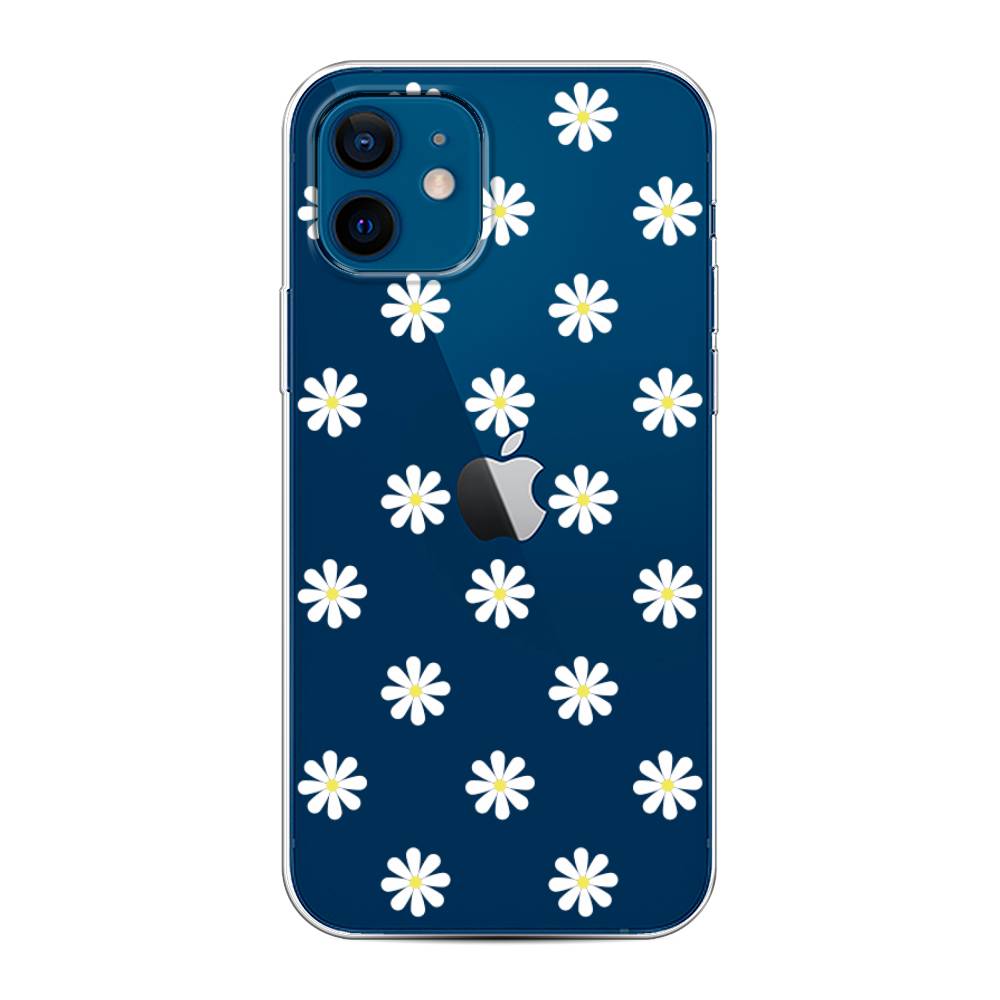 

Силиконовый чехол "Маленькие ромашки" на Apple iPhone 12, 12550-8