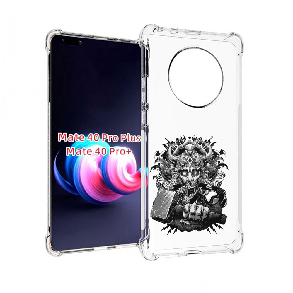 

Чехол MyPads злой тор для Huawei Mate 40 Pro+ Plus, Прозрачный, Tocco