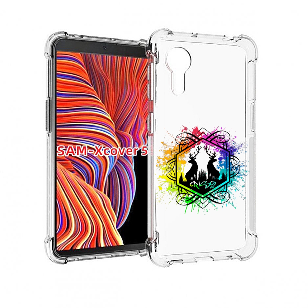

Чехол MyPads арт-с-оленями для Samsung Galaxy Xcover 5, Прозрачный, Tocco