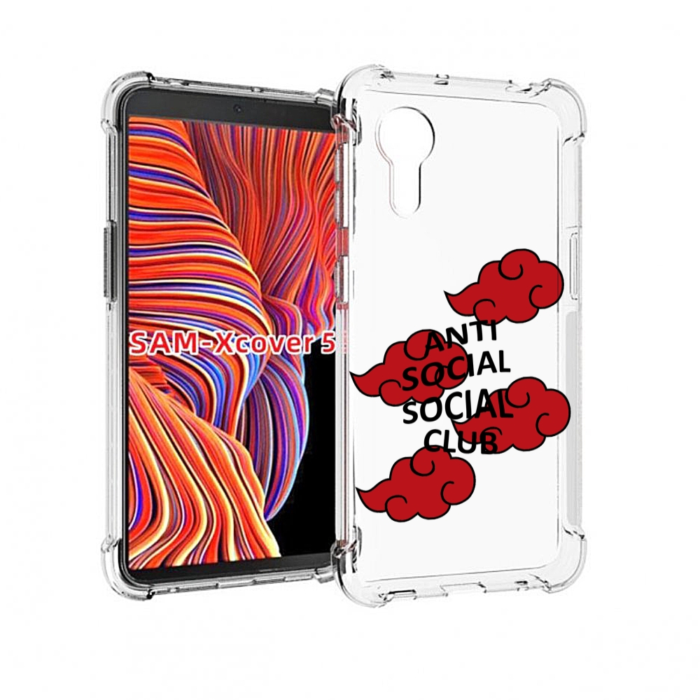 

Чехол MyPads анти-социал-социал-клаб для Samsung Galaxy Xcover 5, Прозрачный, Tocco