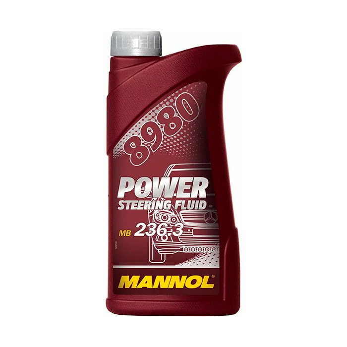 Гидравлическая жидкость 8980 MANNOL POWER STEERING FLUID 0,5 л.