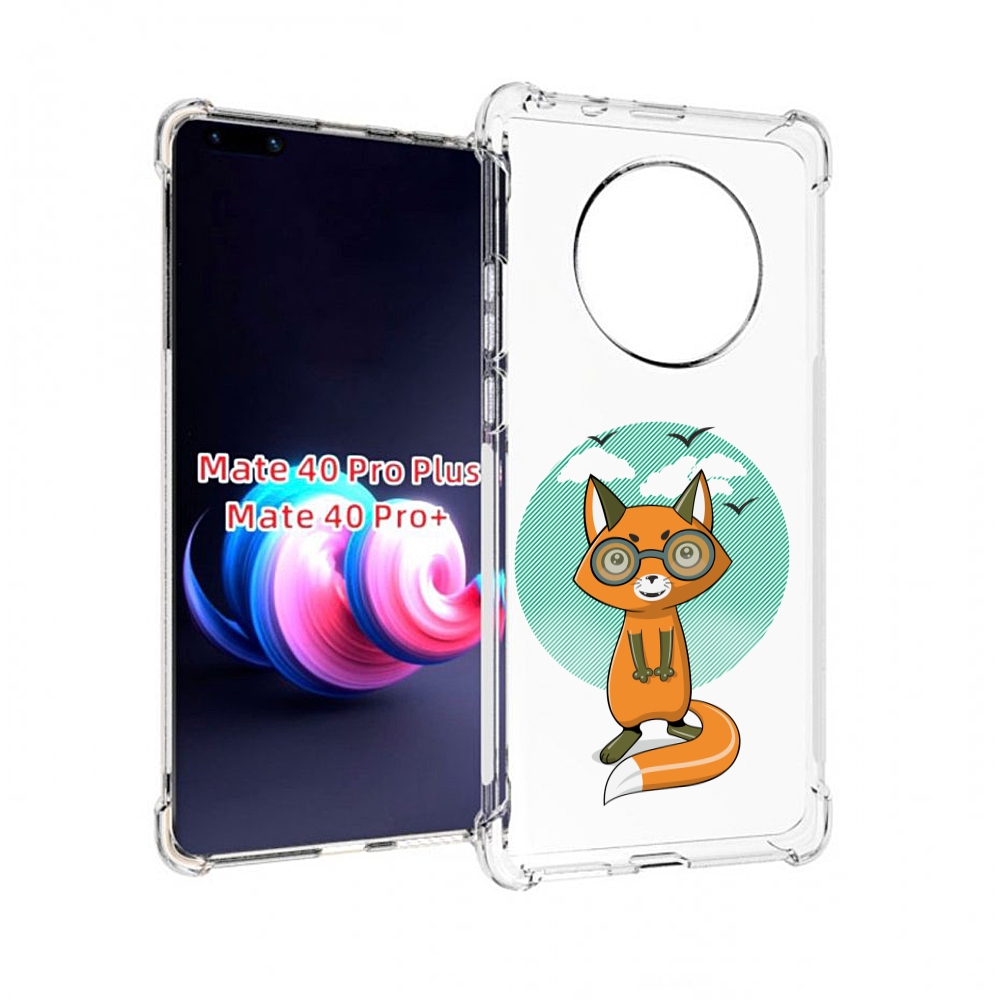 

Чехол MyPads задумчивая лиса для Huawei Mate 40 Pro+ Plus, Прозрачный, Tocco