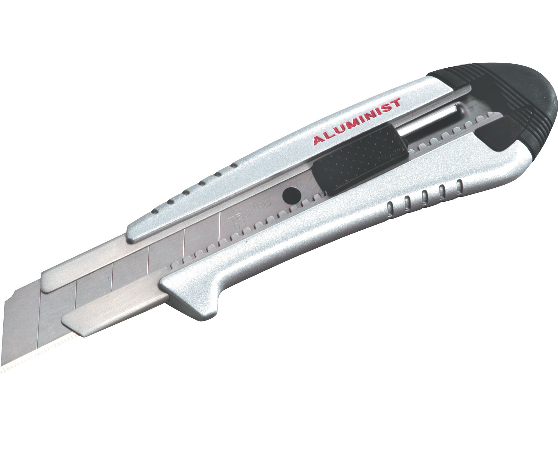 Нож технический Tajima Aluminist (AC500SB) 18 мм + 3 лезвия нож технический 18мм driver cutter tajima dc560by