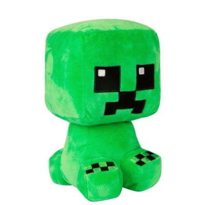 фото Мягкая игрушка jazwares крипер (crafter creeper) из майнкрафт (minecraft), 23 см