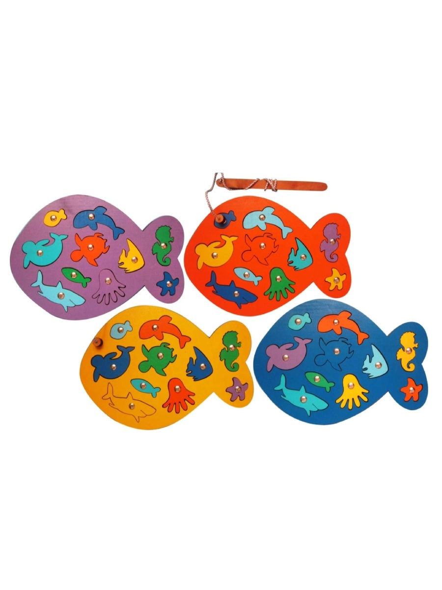 

Магнитная рыбалка Smile decor Рыбка МИКС 3026153