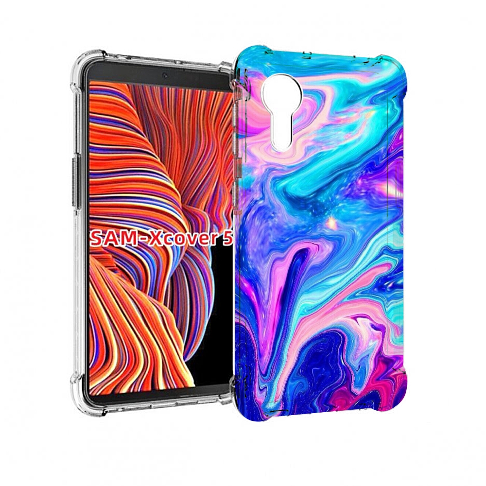 

Чехол MyPads акварельные-краски для Samsung Galaxy Xcover 5, Прозрачный, Tocco