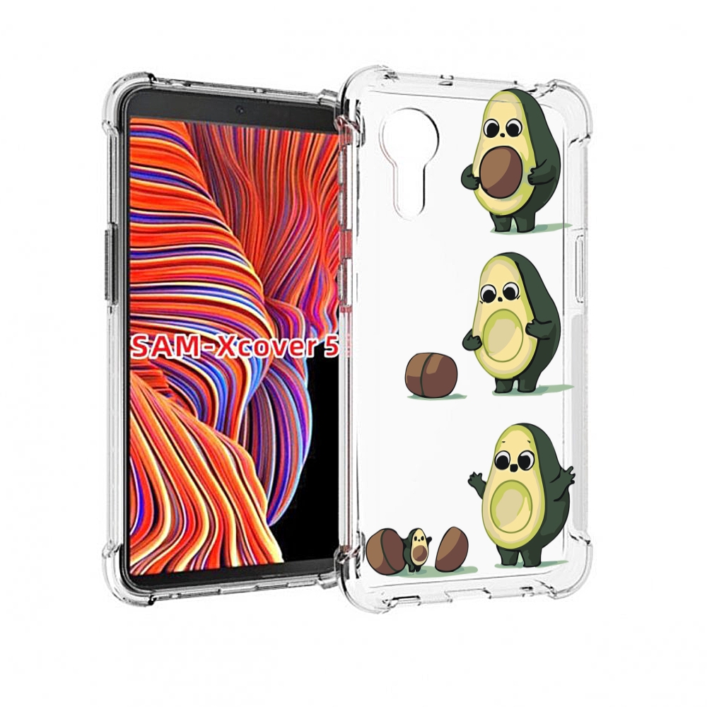 

Чехол MyPads авокадо-с-малышом для Samsung Galaxy Xcover 5, Прозрачный, Tocco