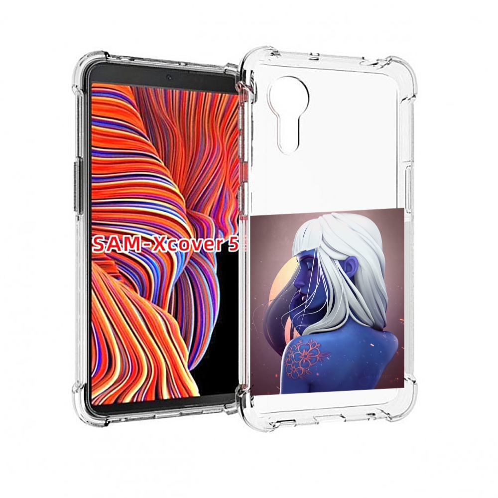 

Чехол MyPads аватар-с-цветком для Samsung Galaxy Xcover 5, Прозрачный, Tocco