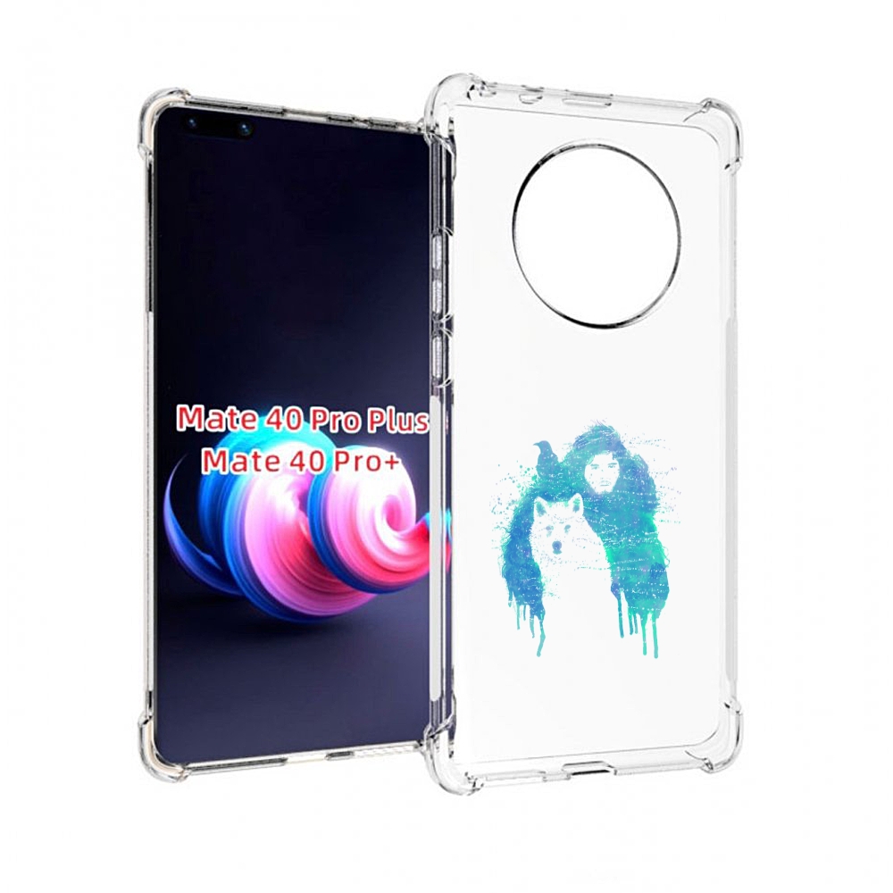 

Чехол MyPads джон сноу для Huawei Mate 40 Pro+ Plus, Прозрачный, Tocco