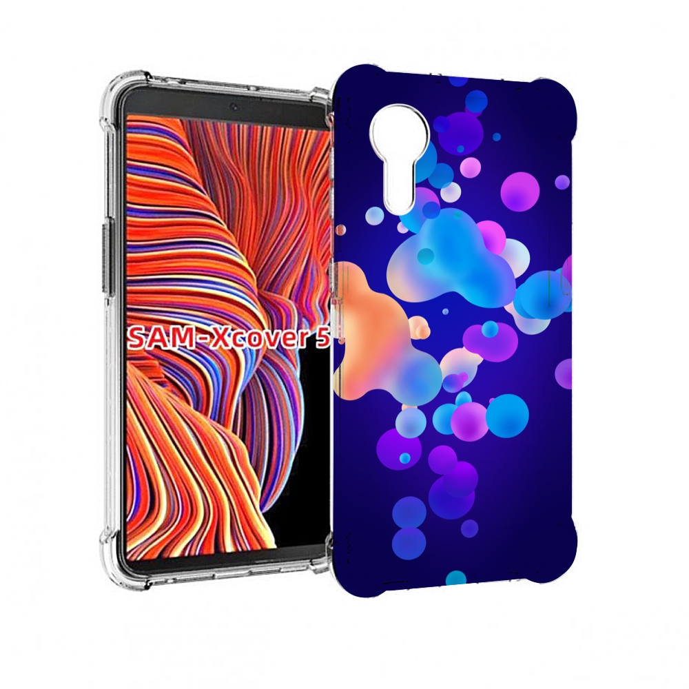 

Чехол MyPads абстрактные-пузырьки для Samsung Galaxy Xcover 5, Прозрачный, Tocco