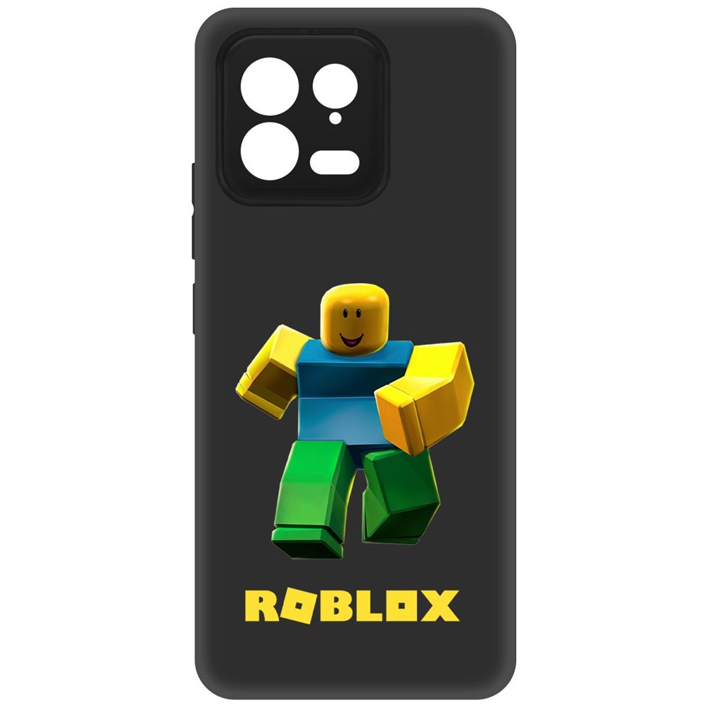 

Чехол-накладка Krutoff Soft Case Roblox-Классический Нуб для Xiaomi 13 черный